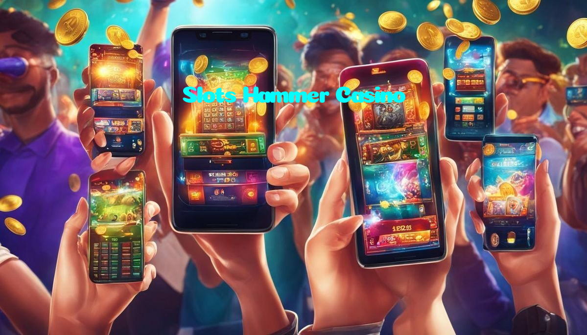 Slots Hammer Casino casino presented on mobile device in Pakistan with slots and live games